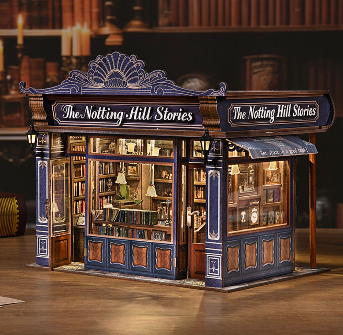 Luxury Notting Hill Bookstore DIY Book Nook