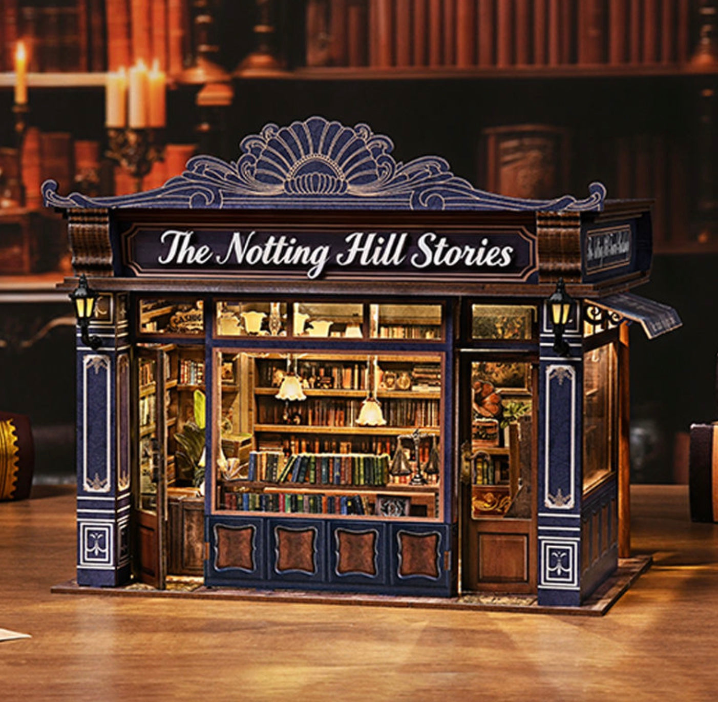 Luxury Notting Hill Bookstore DIY Book Nook